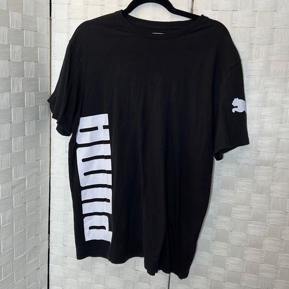 Puma Other - 𝅺Men's Black Puma T-shirt SZ Large